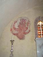 France, Isere, Cremieu, Eglise des Augustins, fresque (10)